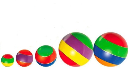 Купить Мячи резиновые (комплект из 5 мячей различного диаметра) в Шелехове 
